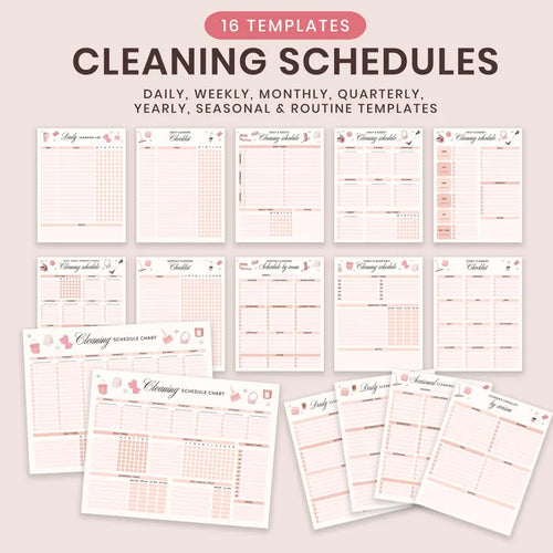 VowCraft Studio Cleaning Planner