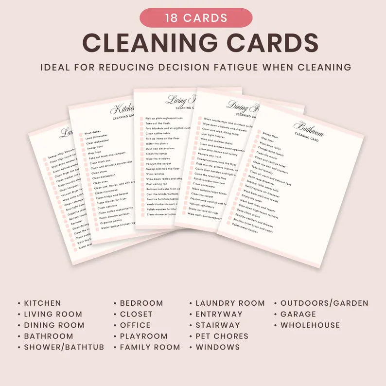 VowCraft Studio Cleaning Planner