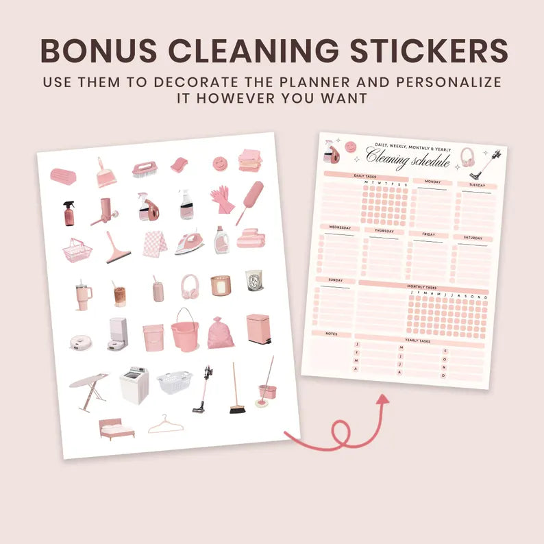 VowCraft Studio Cleaning Planner