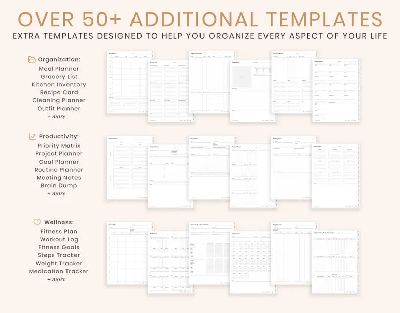 VowCraft Studio 2026 Digital Planner