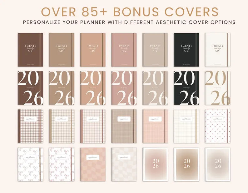 VowCraft Studio 2026 Digital Planner