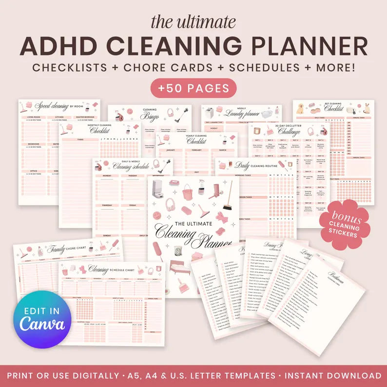 VowCraft Studio Cleaning Planner